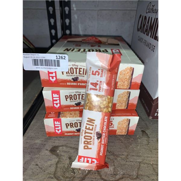 CLiff Protien Bars - Peanut Butter Chocolate 3X (8x56g)