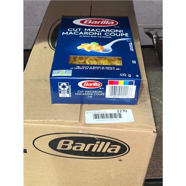 Barilla Cut Macaroni - Case lot 12 x 410g