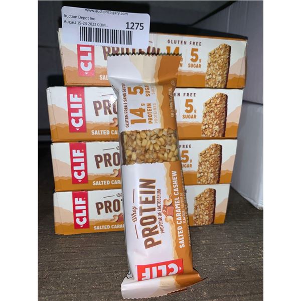 CLiff Protien Bars -  Salted Caramel Cashew 4X (8x56g)