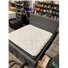 Image 2 : New Gray Upholstered King Size Bed Frame - Missing Feet