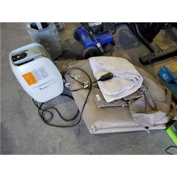 Bestway Salusspa Inflatable Hot Tub with Cover & pump - OUT OF BOX - SOLD AS IS