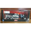 Image 1 : Peterbilt 379 Transport Truck Diecast 1:32 Scale Damaged in Box