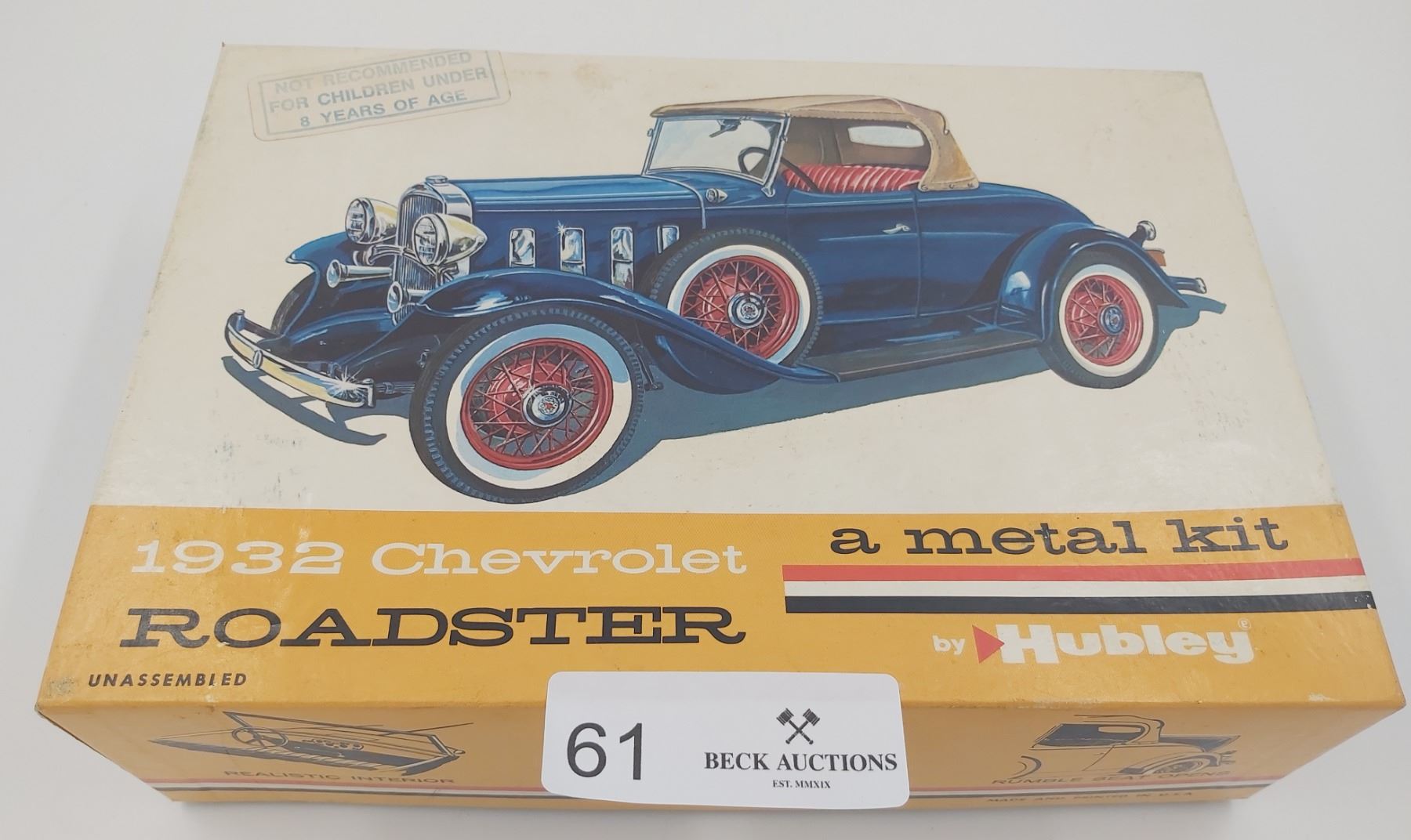 HUBLEY #4856 Model A Phaeton Model Kit A METAL KIT Unassembled in Box | #1873322665 HUBLEY #4856 Model A Phaeton Model Kit A METAL KIT Unassembled in Box | #1873322665