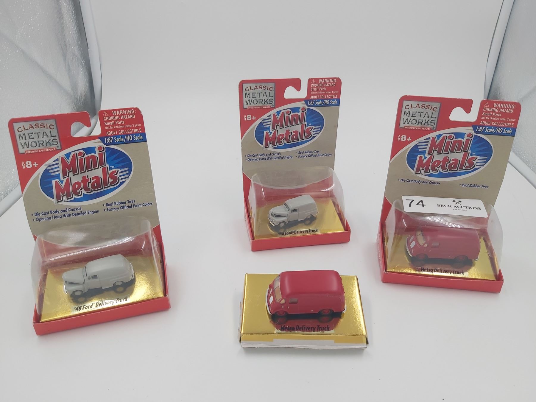 Modellino Classic Metal Works 31202, Ford F-600 Trattore Con Cisterna Texaco, Scala HO
