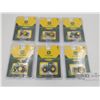 Image 2 : Six Assorted John Deer Model Tractors Diecast