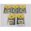Image 1 : Five  Assorted John Deere Model Tractors Diecast