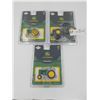 Image 1 : Three Athean John Deere 1:50 Scale Diecast