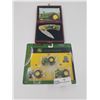 Image 1 : Ertl John Deere Tractor Set Lock Blade Knife