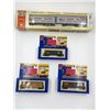 Image 1 : Con-Cor 1/87 Two Train Cars And Three Life-Like N Scale Train Cars