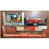 Image 1 : Coca-Cola Precision Kenworth Semi and Trailer Plus Welly Fork Lift Truck and Ford Mustang