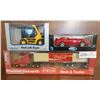 Image 2 : Coca-Cola Precision Kenworth Semi and Trailer Plus Welly Fork Lift Truck and Ford Mustang