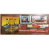 Image 2 : Coca-Cola Precision Kenworth Semi and Trailer Plus Welly Golf Car Ertl Road Construction Vehicle