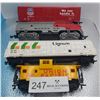 Image 1 : Santa Fe Locomotive HO Scale Plus Model Railroad Box Cars
