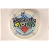 Image 2 : $1 CASINO CHIP " RASCALS CASINO" SEATLLE WA.