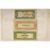 Image 2 : 3-1943 JAPANESE INVASION BILLS. 1 , 5 & 10 PESOS