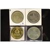 4 ASSORTED $1 GAMING TOKENS: CASINO ARIZONA,