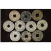 Image 2 : 10 CHINESE / ASIAN CASH COINS