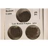 Image 1 : 3-LATE ROMAN EMPIRE IMPERIAL COINS
