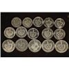 Image 1 : 15 CUBA BRILLANT UNC COINS.  5-25 CENTAVOS (1994-