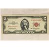 Image 1 : 1953 US $5 NOTE, RED SEAL