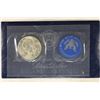 Image 1 : 1974-S IKE SILVER DOLLAR UNCIRCULATED (BLUE PACK)