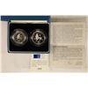 Image 1 : 1992 UNITED KINGDOM 2 COIN SILVER PROOF TEN PENCE