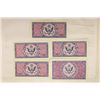 Image 2 : 5 REPLICA SERIES 481 U.S. MILITARY PAYMENT CERTS.