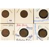 Image 1 : 1892,93,95,99, 1906 & 1907 INDIAN HEAD CENTS