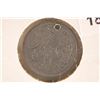 Image 2 : LOVE TOKEN ON SILVER DIME. "MC" ON OBVERSE AND