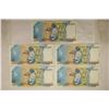 Image 2 : 10-1989 BRASIL CRISP UNC 5000 CRUZADOS BILLS WITH