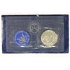 Image 1 : 1973-S  IKE SILVER DOLLAR UNCIRCULATED (BLUE PACK)