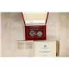 Image 2 : 1993 REPUBLIC OF SAN MARINO SILVER 2 COIN UNC SET