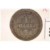 Image 1 : 1914-A GERMAN SILVER 1 MARK .1596 OZ. ASW
