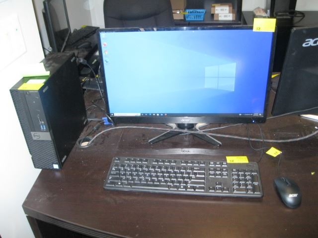 DELL COMPUTER MODEL D11S, W/DDR4 8GB RAM, 512 GB HD