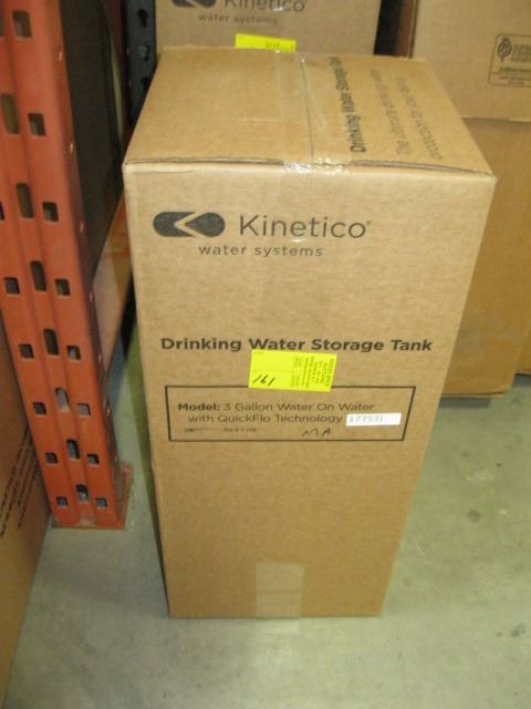 KINETICO 3 GALLON DRINKING WATER STORAGE TANK