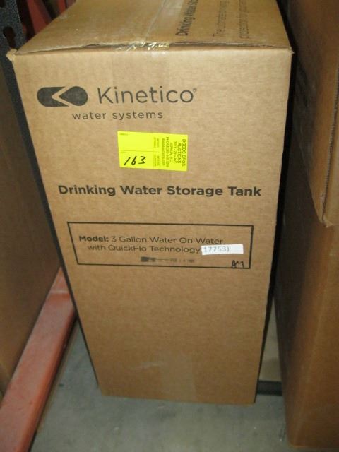 KINETICO 3 GALLON DRINKING WATER STORAGE TANK