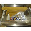 Image 2 : TERRASIN STAINLESS STEEL SINK W/FACUET SET