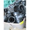 Image 1 : BIN OF 3" ABS PIPE FITTINGS