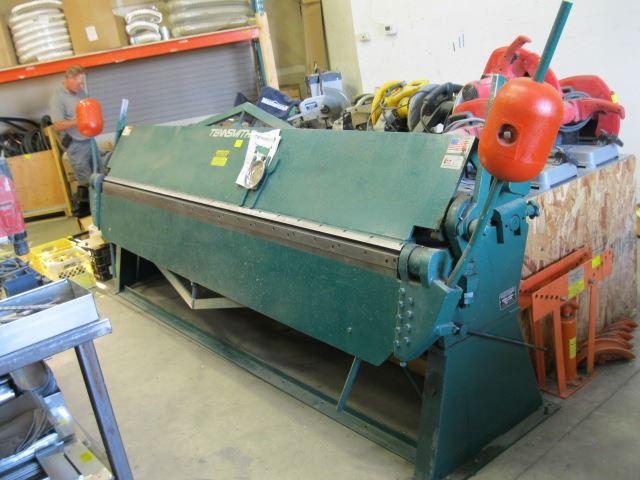Table Brake TENNSMITH MODEL HB121-16 LG. SHEET METAL BRAKE W/TABLE