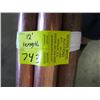 Image 2 : 5 12'X1" LENGTHS OF COPPER PIPE