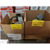 Image 1 : 2 BOXES OF MISC. ASST. AIR SWITCHES, VALVES, ETC.