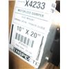 Image 2 : MOTORIZED DAMPER, 10"X20" X4233