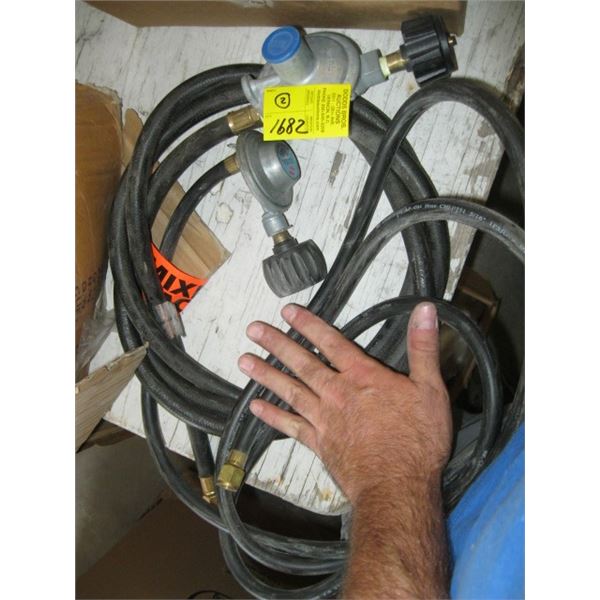 5FT Two Stage Propane Regulator W/Hose For LP Propane Outdoor Cooking 5FT Two Stage Propane Regulator W/Hose For LP Propane Outdoor Cooking