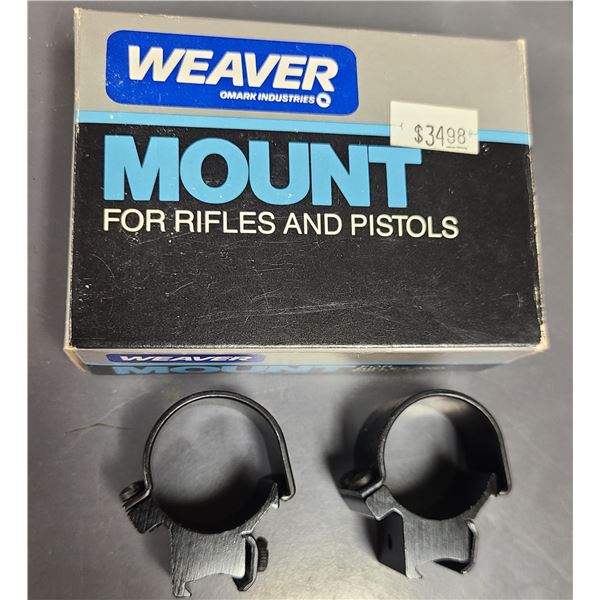 Weaver Scope Rings 1