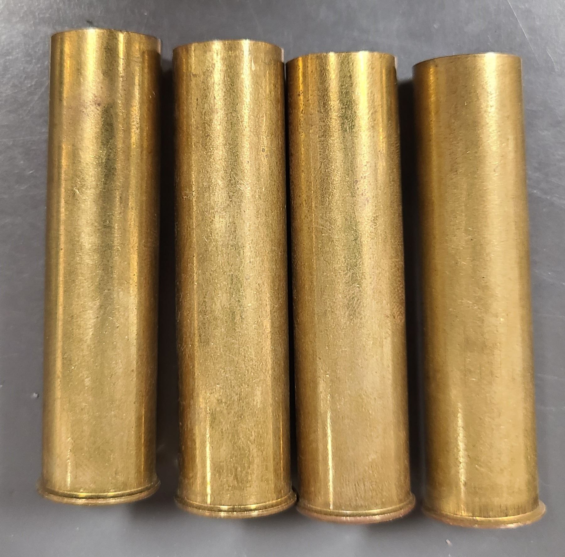 Brass Shell Casing 28ga Shotgun x 4