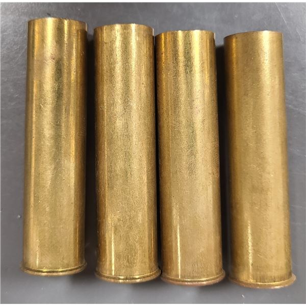 Brass Shell Casing 28ga Shotgun x 4
