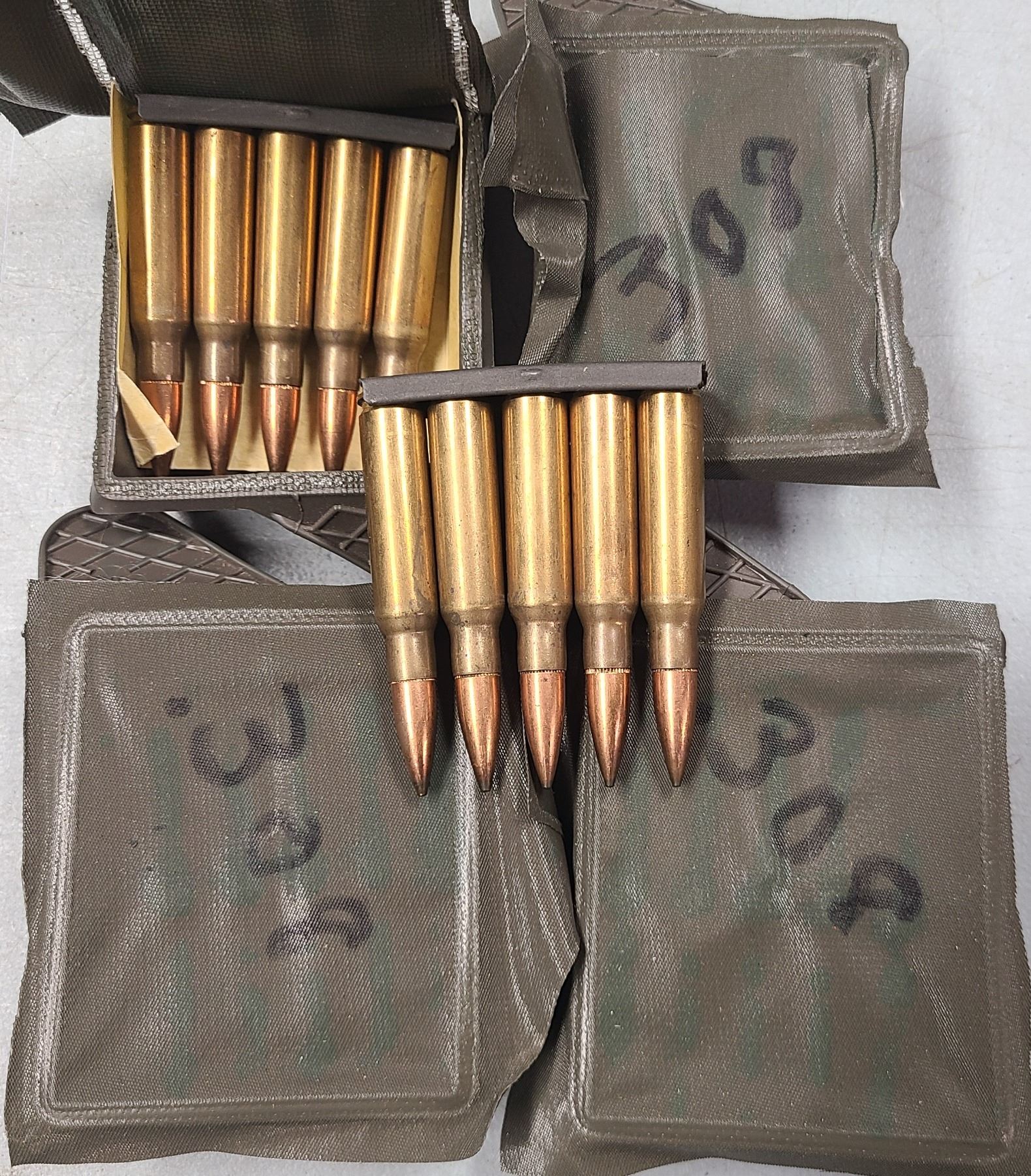 Scatola Munizioni 6,5x55 Lattina Munizioni 4x Etichette Custodia - Foto 2