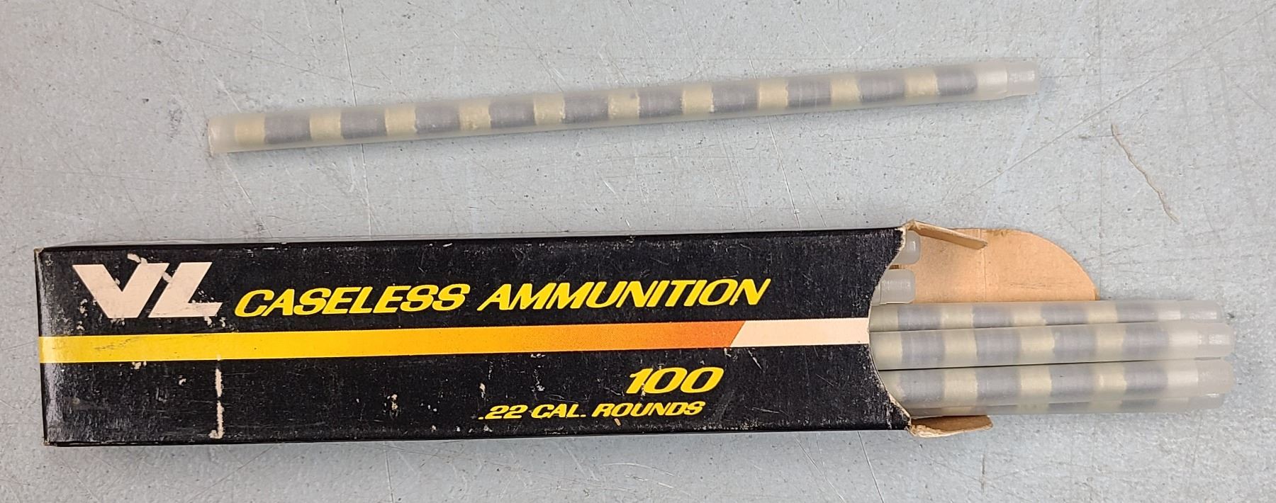 Daisy VL Caseless 22 Cal Ammunition 100 Rds in Vintage Box