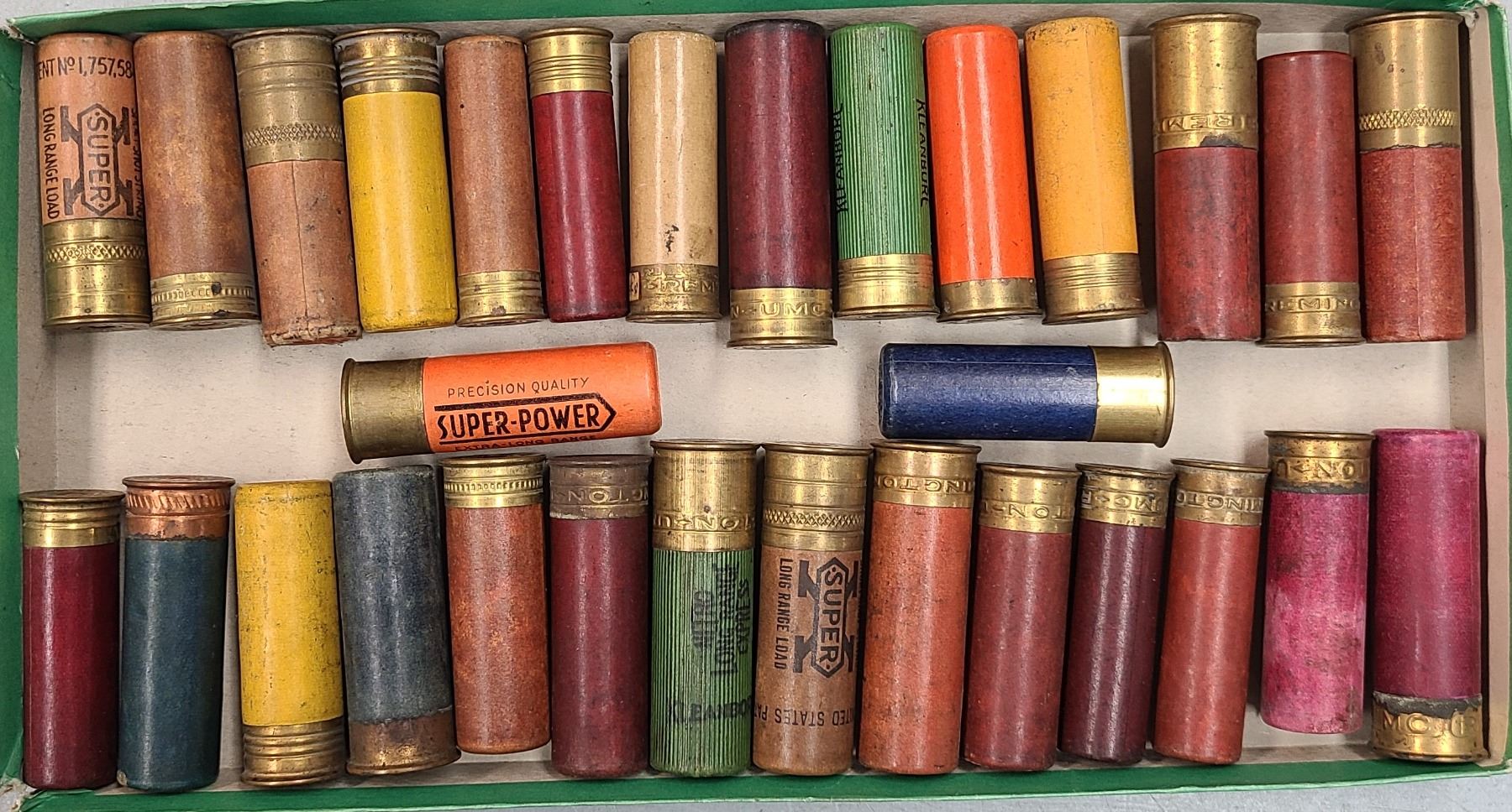 Shotgun Shells Collectible Lot - Various Calibers - 30 rds (Some are ...