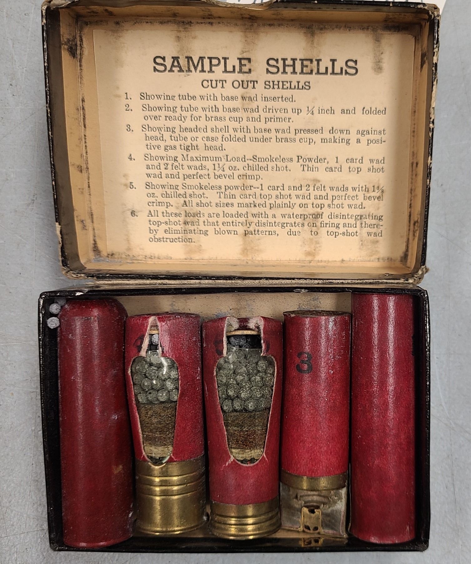 Federal Sample Shells Vintage High Power Sample Shells 1940's by Federal